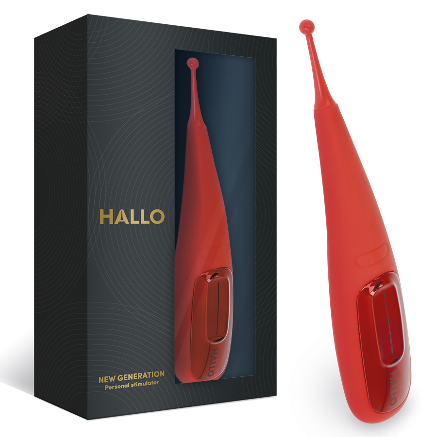 HALLO - FOCUS VIBRATOR RED - NOCTURNA DESIRES