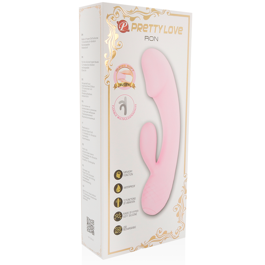 PRETTY LOVE - SMART VIBRATOR RON WITH RABBIT - NOCTURNA DESIRES