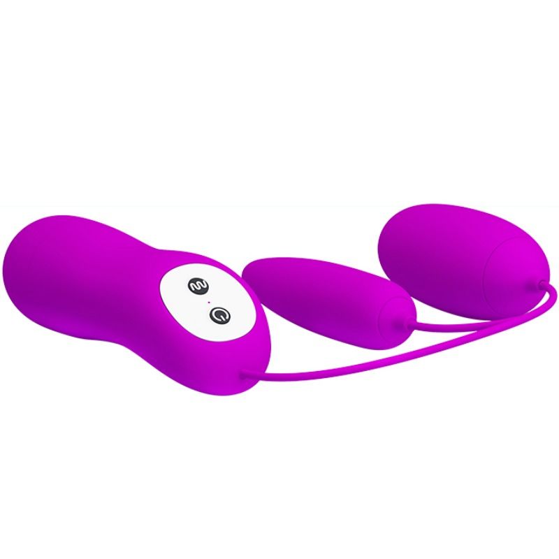 PRETTY LOVE - IRMA DOUBLE VIBRATING EGG PRETTY LOVE FLIRTATION  NOCTURNA DESIRES