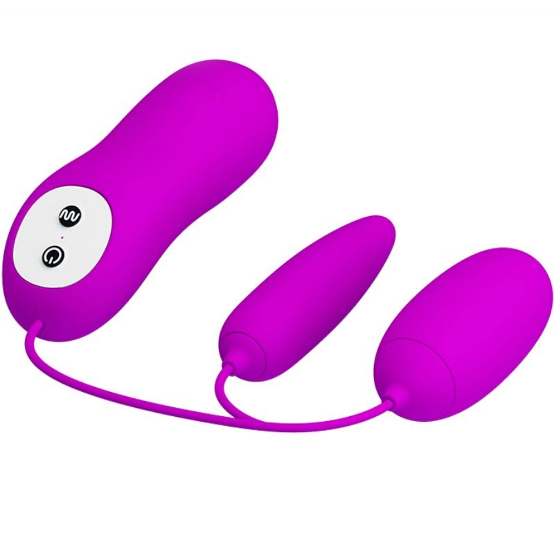 PRETTY LOVE - IRMA DOUBLE VIBRATING EGG PRETTY LOVE FLIRTATION  NOCTURNA DESIRES