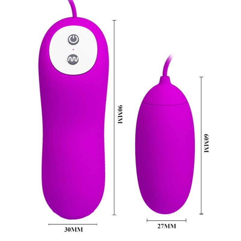 PRETTY LOVE - EUNICE VIBRATING EGG PRETTY LOVE FLIRTATION  NOCTURNA DESIRES