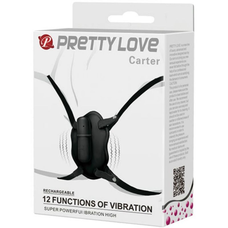 PRETTY LOVE - STRAP ON WITH CARTER VIBRATING BULLET PRETTY LOVE  NOCTURNA DESIRES