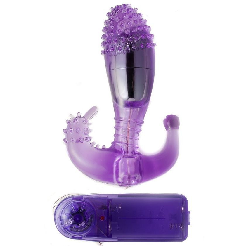 BAILE - LILAC VAGINAL AND ANAL STIMULATOR WITH VIBRATION BAILE  NOCTURNA DESIRES
