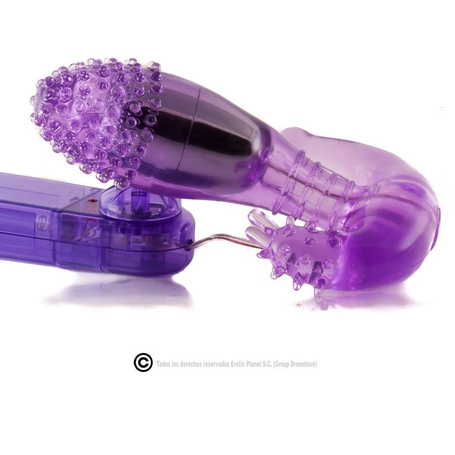 BAILE - LILAC VAGINAL AND ANAL STIMULATOR WITH VIBRATION BAILE  NOCTURNA DESIRES