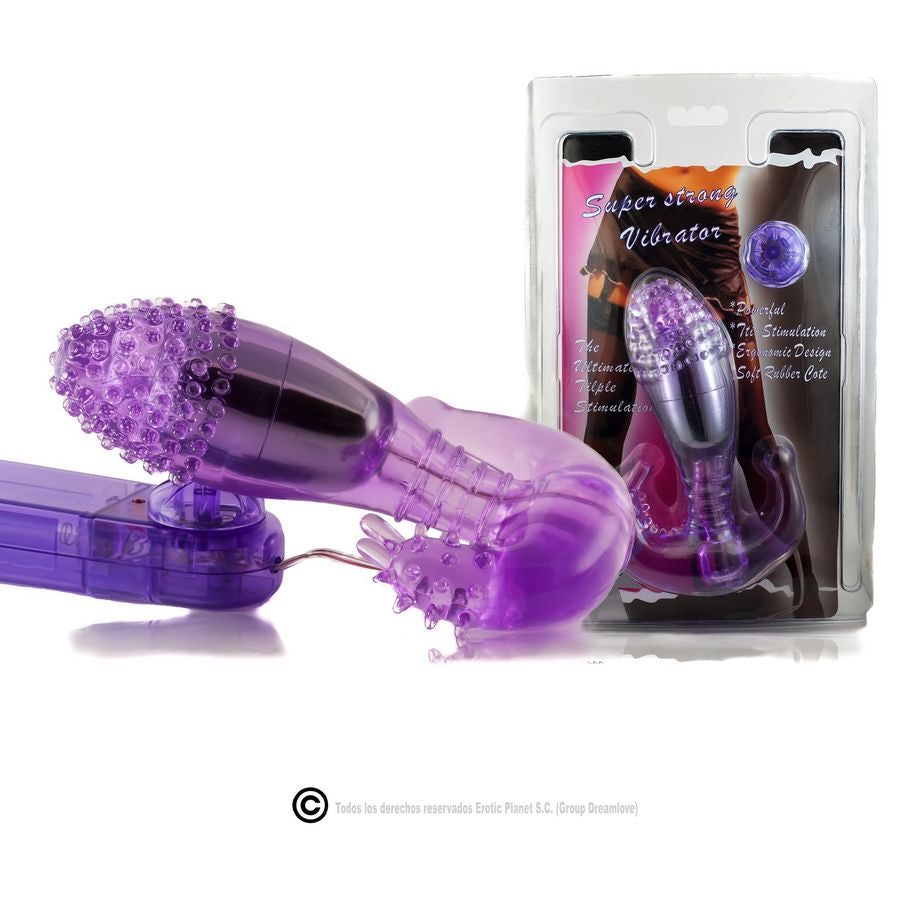 BAILE - LILAC VAGINAL AND ANAL STIMULATOR WITH VIBRATION BAILE  NOCTURNA DESIRES