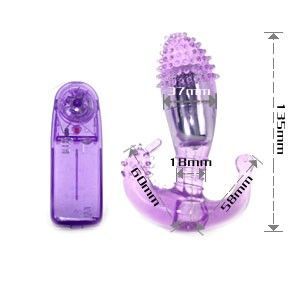 BAILE - VAGINAL AND ANAL STIMULATOR WITH VIBRATION BAILE  NOCTURNA DESIRES
