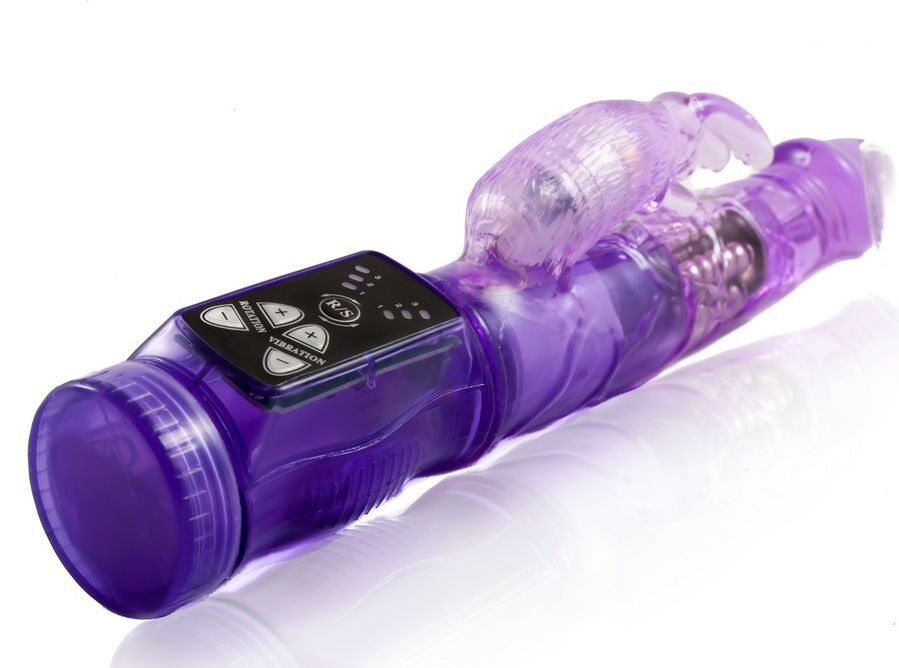 BAILE - MINI ROTATOR WITH RABBIT HAPPY ANGEL LILAC BAILE ROTATIONS  NOCTURNA DESIRES