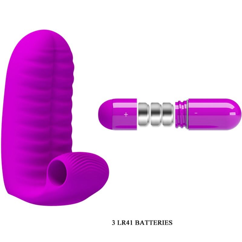 PRETTY LOVE - ABBOTT LILAC STIMULATOR THIMBLE PRETTY LOVE  NOCTURNA DESIRES