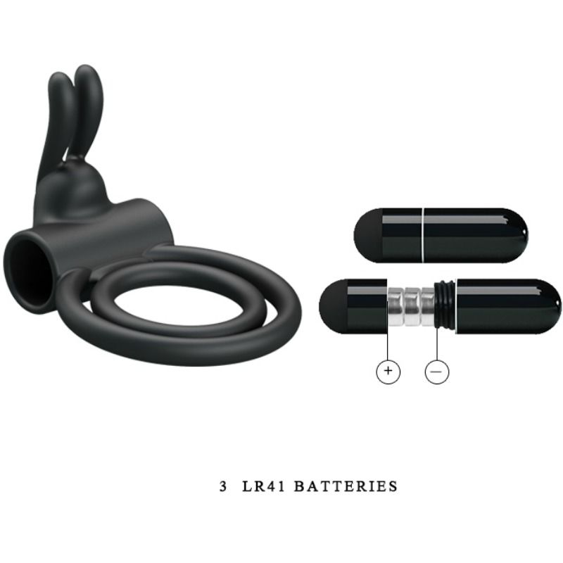 PRETTY LOVE - OSMOND SILICONE VIBRATOR RING PRETTY LOVE  NOCTURNA DESIRES