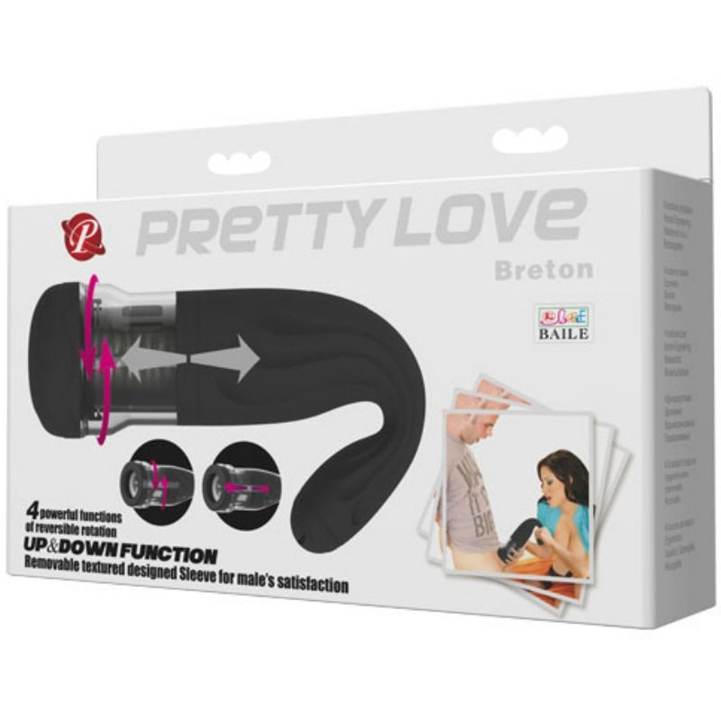 PRETTY LOVE - MALE BRETON MULTIFUNCTION MASTURBATOR PRETTY LOVE MALE  NOCTURNA DESIRES