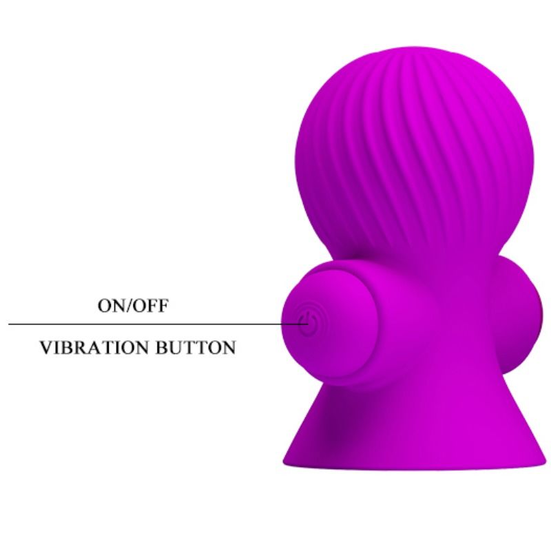 PRETTY LOVE - NIPPLE STIMULATORS 12M LILAC VIBRATION PRETTY LOVE SMART  NOCTURNA DESIRES