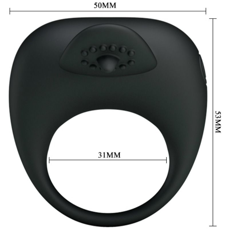 PRETTY LOVE - VIBRATING RING WITH TONGUE PRETTY LOVE  NOCTURNA DESIRES