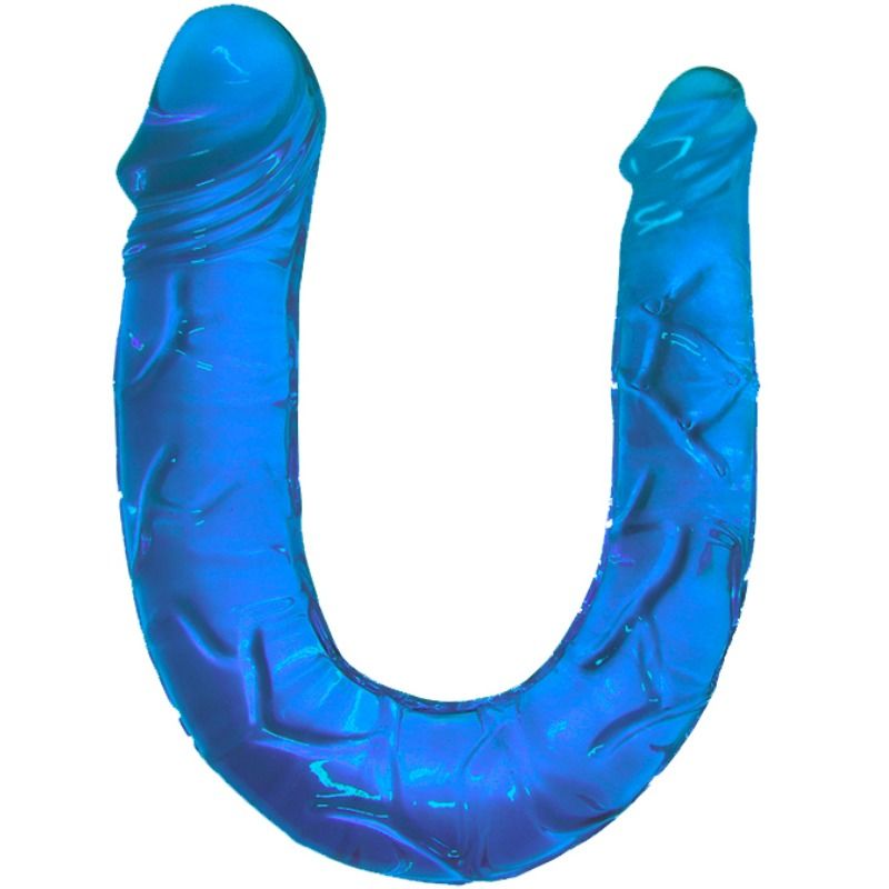 BAILE - DOUBLE DONG DOUBLE DILDO BLUE BAILE DILDOS  NOCTURNA DESIRES