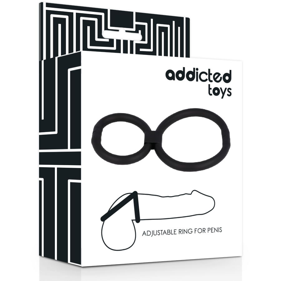 ADDICTED TOYS - ADJUSTABLE RINGS FOR PENIS - NOCTURNA DESIRES