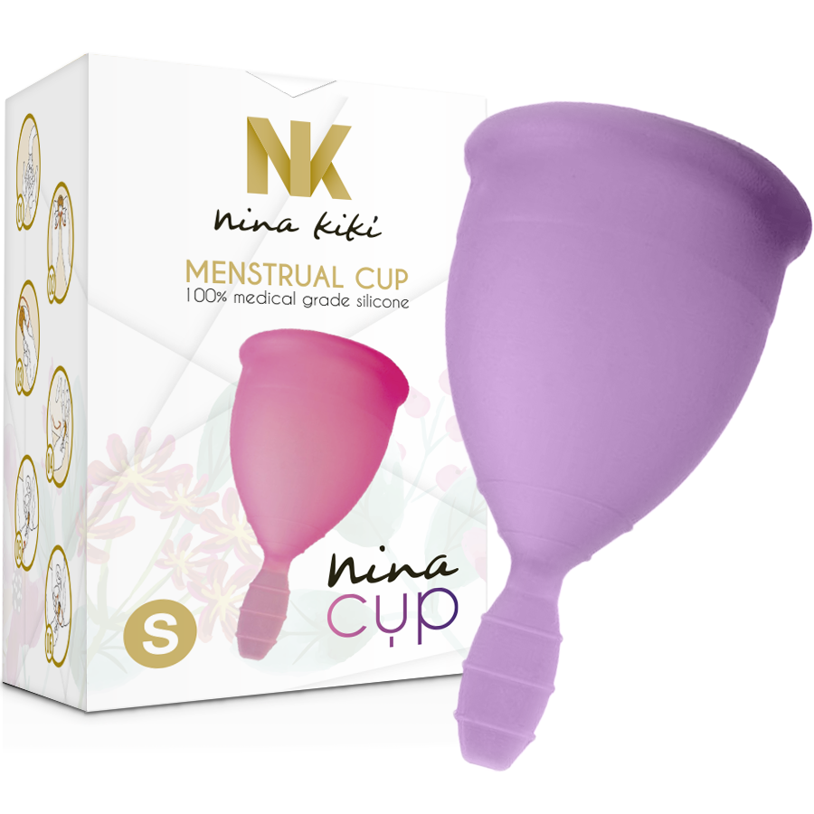 NINA KIKÍ - MENSTRUAL CUP PURPLE - SIZE S NINA KIKÍ  NOCTURNA DESIRES