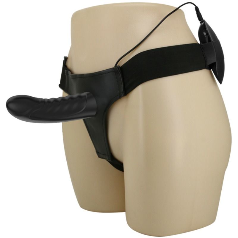 PRETTY LOVE - MARVIN STRAP ON WITH VIBRATION AND HOLLOW DILDO - NOCTURNA DESIRES