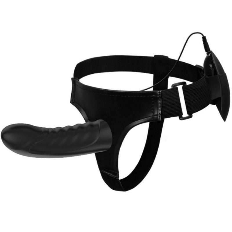 PRETTY LOVE - MARVIN STRAP ON WITH VIBRATION AND HOLLOW DILDO - NOCTURNA DESIRES