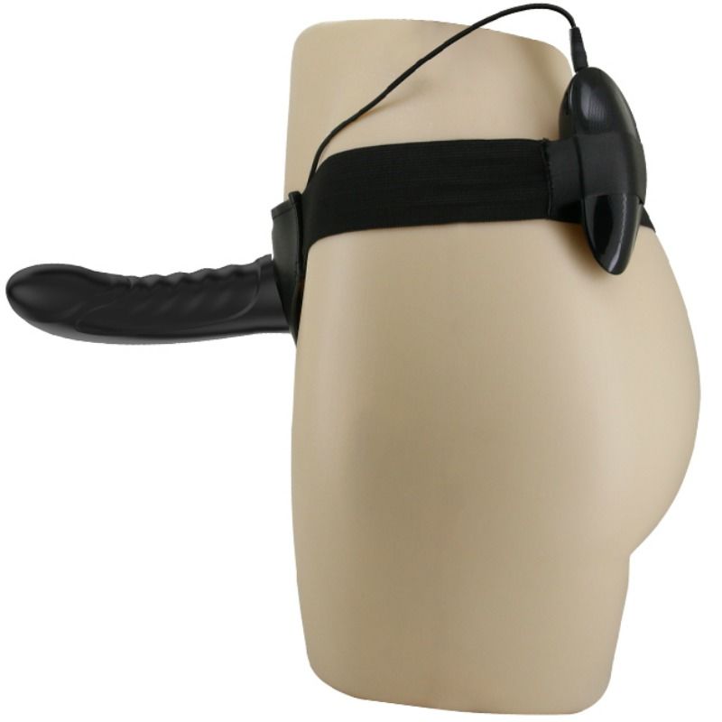 PRETTY LOVE - MARVIN STRAP ON WITH VIBRATION AND HOLLOW DILDO - NOCTURNA DESIRES