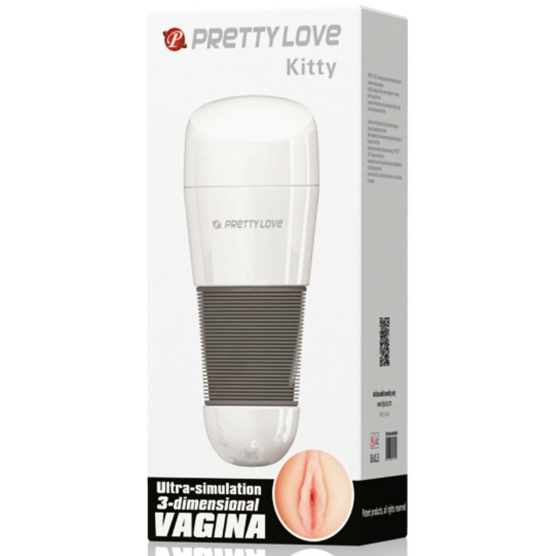 PRETTY LOVE - KITTY WHITE VAGINA MASTURBATOR 2 - NOCTURNA DESIRES