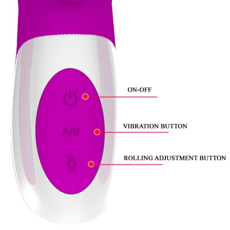 PRETTY LOVE - ADRIAN RECHARGEABLE MULTIFUNCTION - NOCTURNA DESIRES