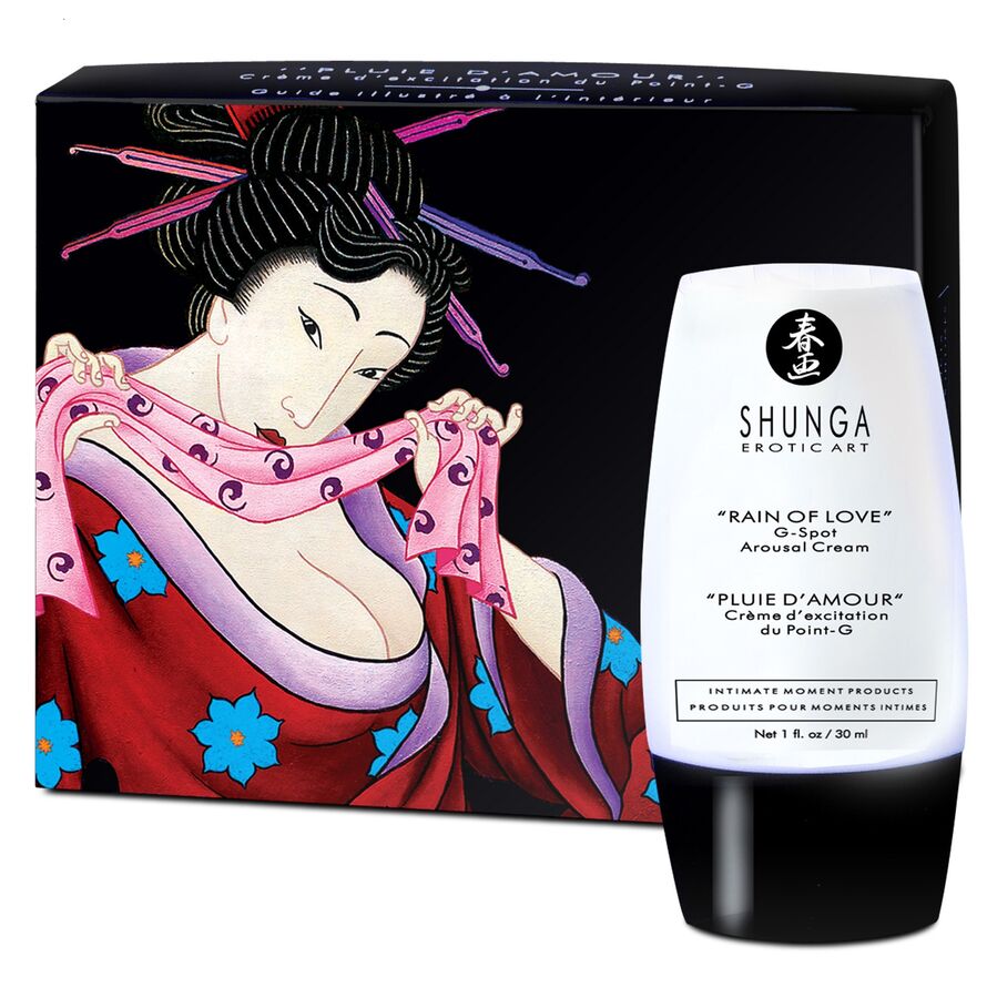 SHUNGA - RAIN OF LOVE G-SPOT STIMULATING CREAM SHUNGA APHRODISIACS  NOCTURNA DESIRES