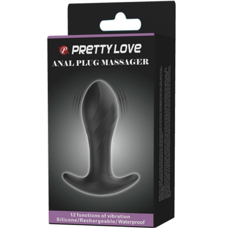 PRETTY LOVE - BLACK ANAL VIBRATOR - NOCTURNA DESIRES