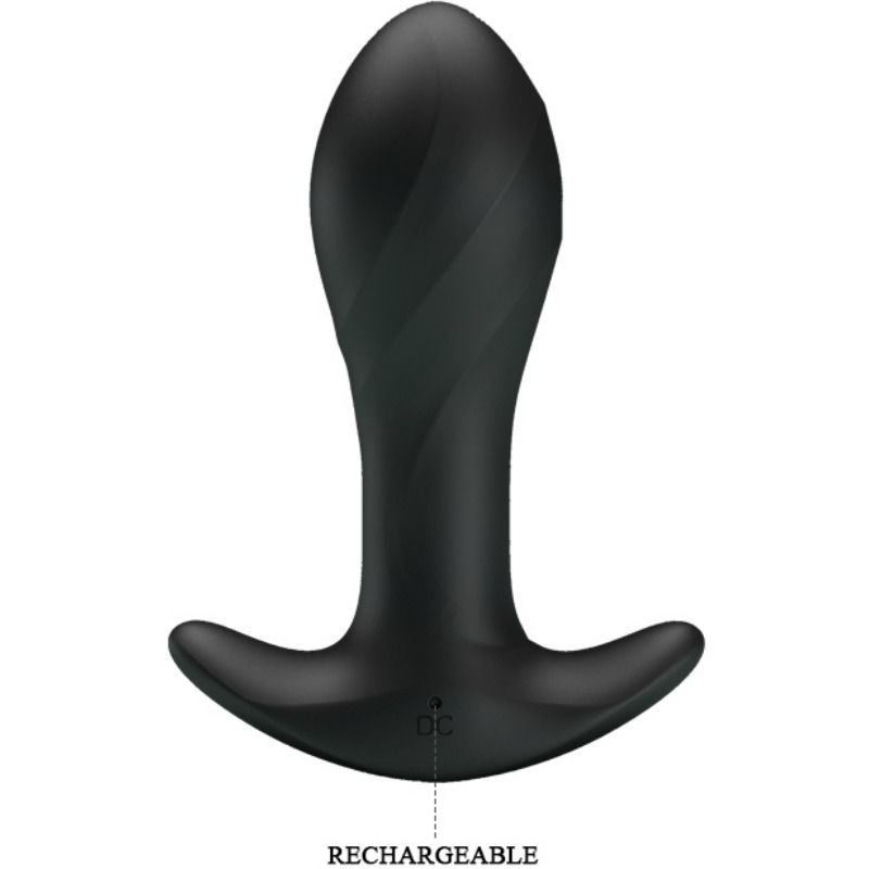 PRETTY LOVE - BLACK ANAL VIBRATOR - NOCTURNA DESIRES