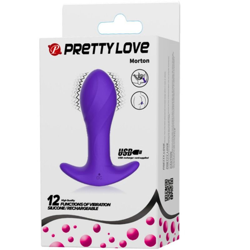 PRETTY LOVE - LILAC ANAL VIBRATOR - NOCTURNA DESIRES