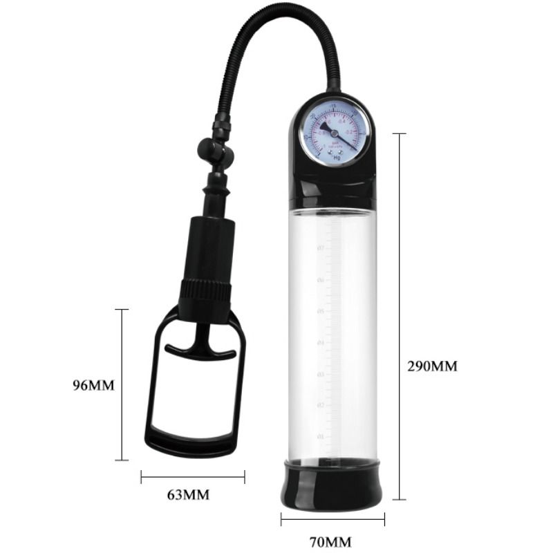 PRETTY LOVE - ERECTION PUMP WITH BAROMETER PRETTY LOVE MALE  NOCTURNA DESIRES