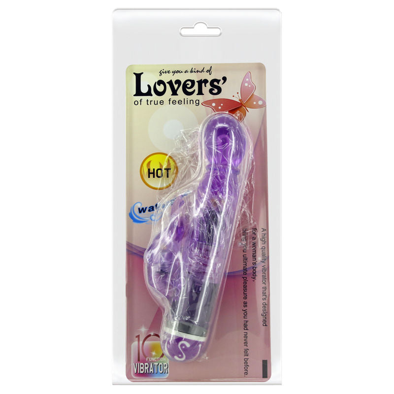 BAILE - MULTIVE SPEED VIBRATOR WITH LILAC STIMULATOR BAILE VIBRATORS  NOCTURNA DESIRES