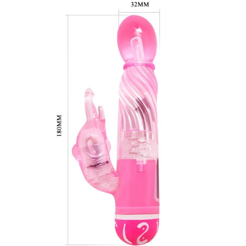 BAILE - MULTIVE SPEED VIBRATOR WITH LILAC STIMULATOR BAILE VIBRATORS  NOCTURNA DESIRES