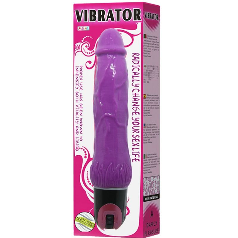 BAILE - DAAPLY PLEASURE MULTISPEED VIBRATOR PURPLE BAILE VIBRATORS  NOCTURNA DESIRES