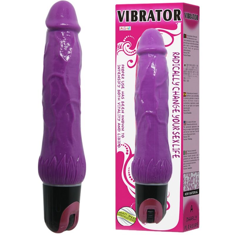 BAILE - DAAPLY PLEASURE MULTISPEED VIBRATOR PURPLE BAILE VIBRATORS  NOCTURNA DESIRES