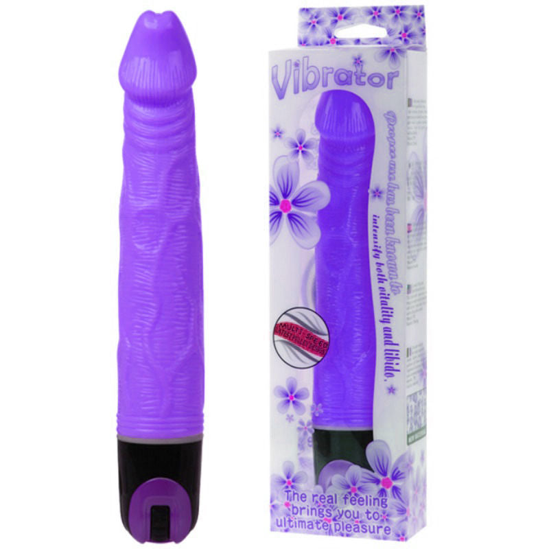 BAILE - VIBRATOR MULTISPEED 21.5 CM PURPLE BAILE  NOCTURNA DESIRES