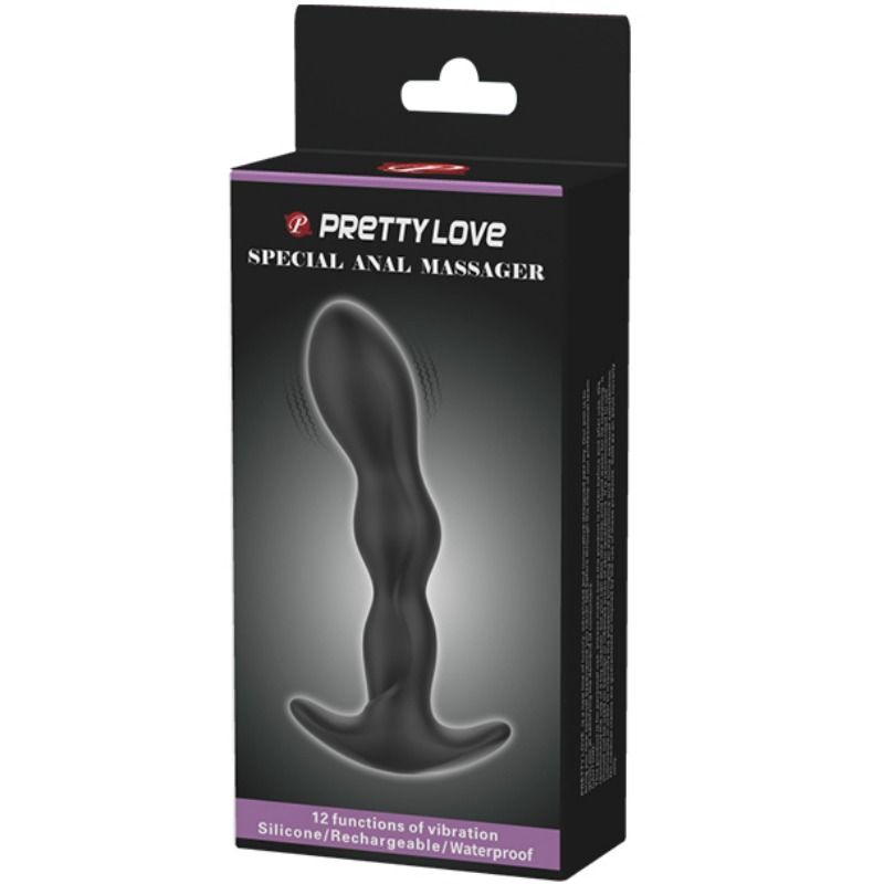 PRETTY LOVE - ANAL MASSAGER 12 VIBRATION MODES PRETTY LOVE  NOCTURNA DESIRES