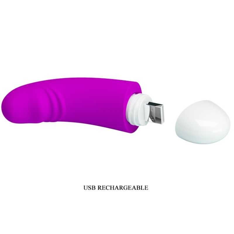 PRETTY LOVE - LUTHER MINI VIBRATOR 30 VIBRATION MODES PRETTY LOVE  NOCTURNA DESIRES
