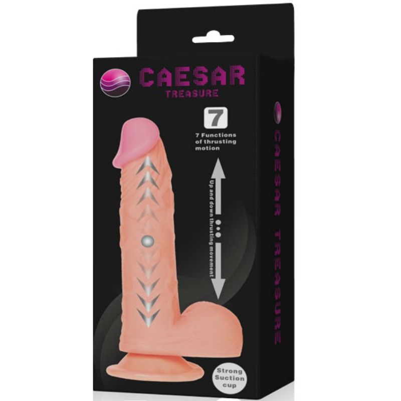 BAILE - CAESAR TREASURE REALISTIC DILDO UP & DOWN FUNCTION BAILE VIBRATORS  NOCTURNA DESIRES