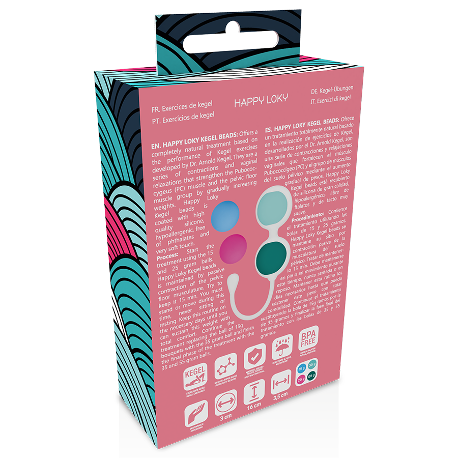 HAPPY LOKY - KEGEL BEADS - NOCTURNA DESIRES