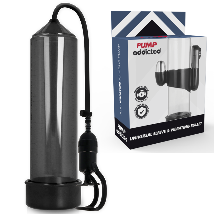 PUMP ADDICTED - RX5 BLACK VIBRATOR - NOCTURNA DESIRES