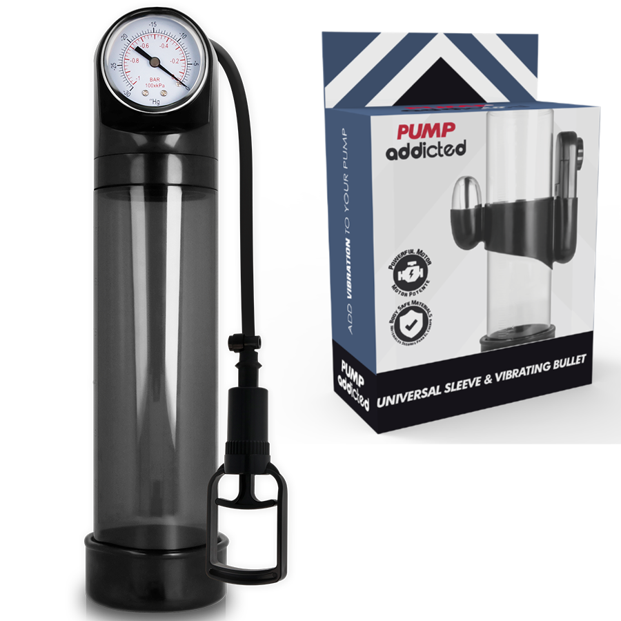 PUMP ADDICTED - RX9 BLACK VIBRATOR - NOCTURNA DESIRES