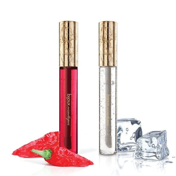 BIJOUX - PACK DUO GLOSS FOR HOT & COLD NIPPLE BIJOUX LOVE COSMETIQUES  NOCTURNA DESIRES