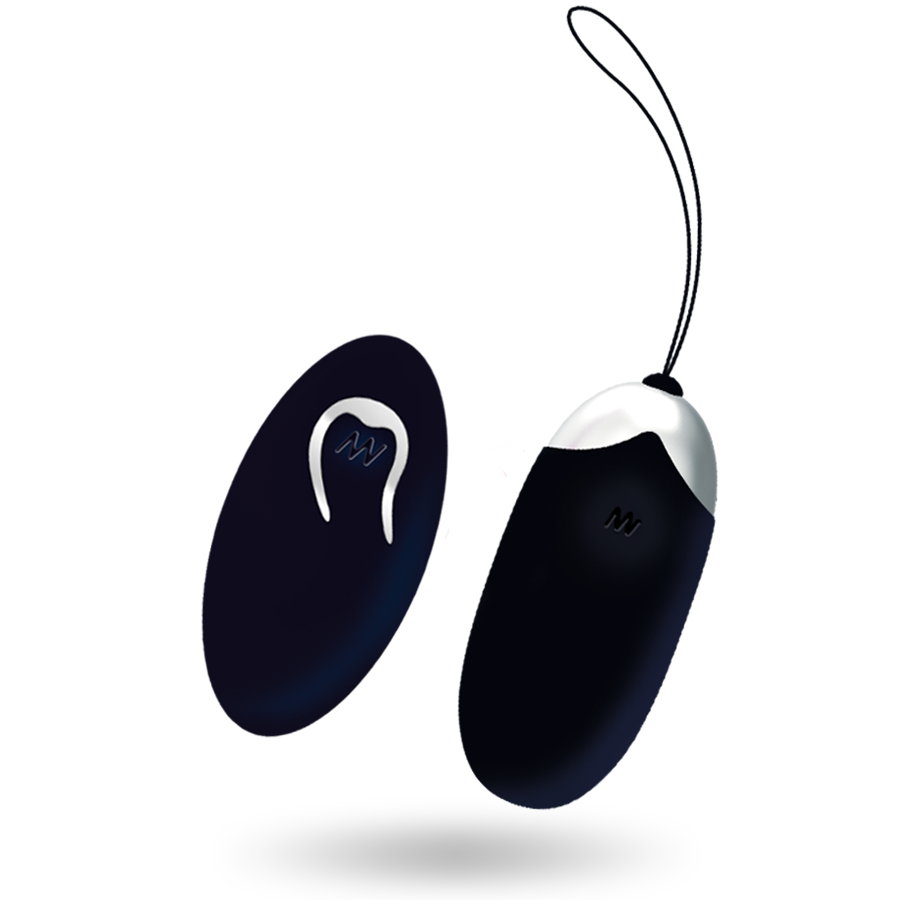 INTENSE - FLIPPY II VIBRATING EGG WITH REMOTE CONTROL BLACK INTENSE COUPLES TOYS  NOCTURNA DESIRES