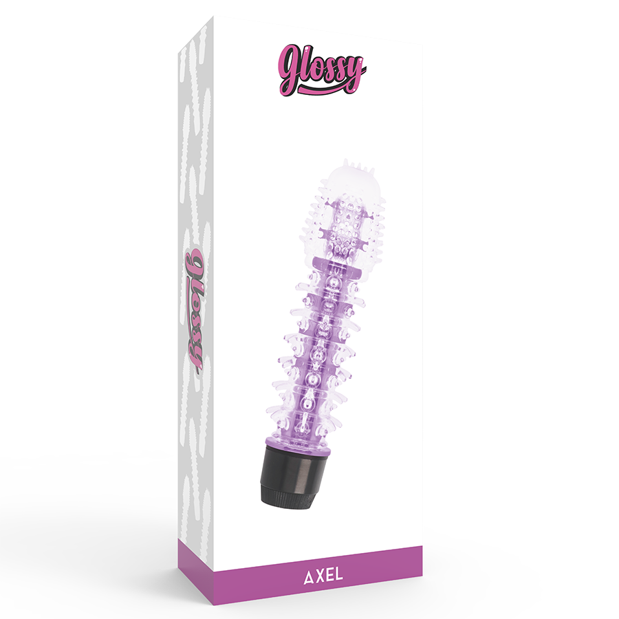 GLOSSY - AXEL VIBRATOR LILAC - NOCTURNA DESIRES