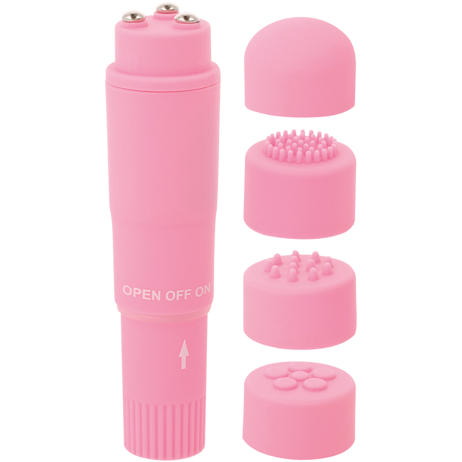 GLOSSY - KURT POCKET MASSAGER PINK - NOCTURNA DESIRES