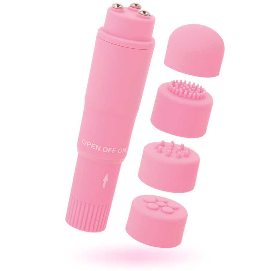 GLOSSY - KURT POCKET MASSAGER PINK - NOCTURNA DESIRES