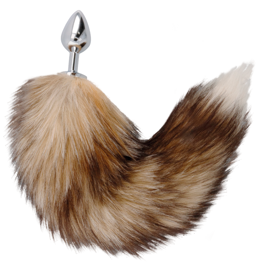 DARKNESS - TAIL BUTT PLUG SILVER - NOCTURNA DESIRES
