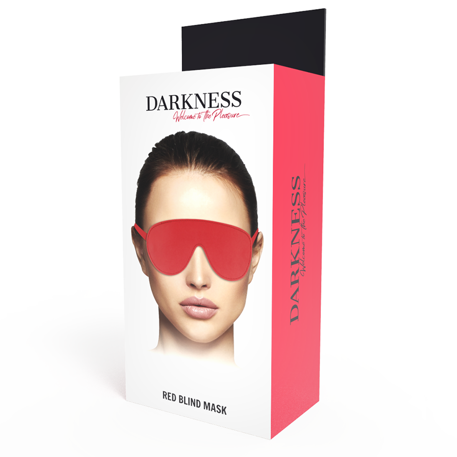 DARKNESS - HIGH QUALITY RED MASK - NOCTURNA DESIRES