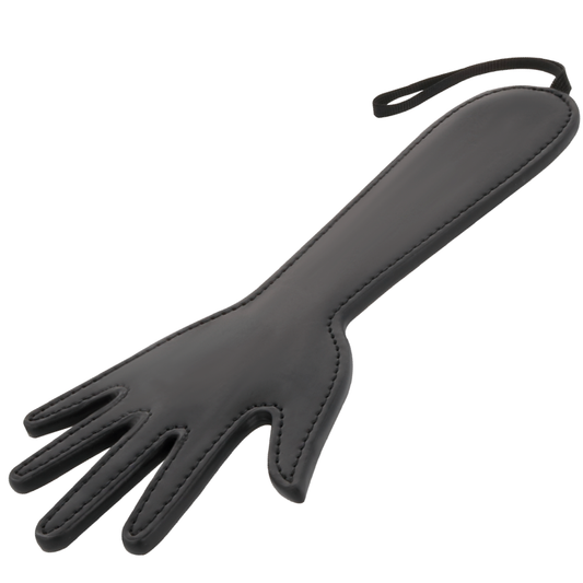 DARKNESS - BLACK FETISH HAND PADDLE - NOCTURNA DESIRES