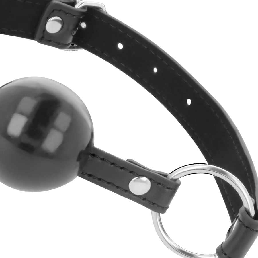 DARKNESS - BLACK BALL GAG - NOCTURNA DESIRES