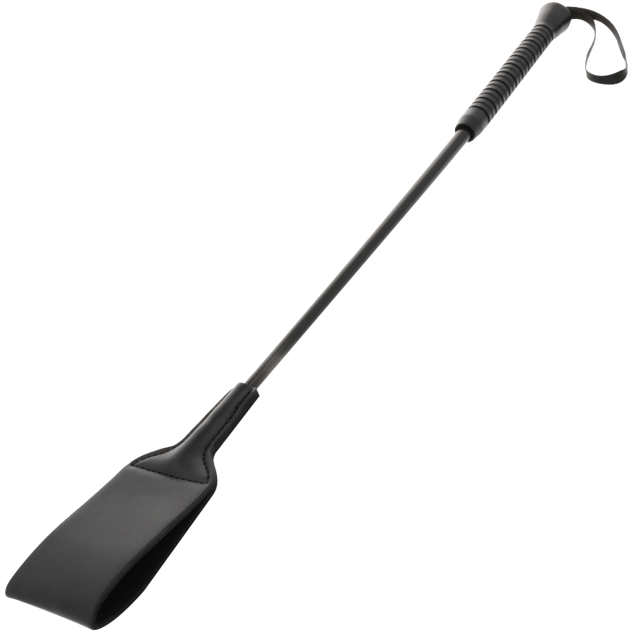 DARKNESS - FETISH BLACK WIDE BDSM WHIP - NOCTURNA DESIRES